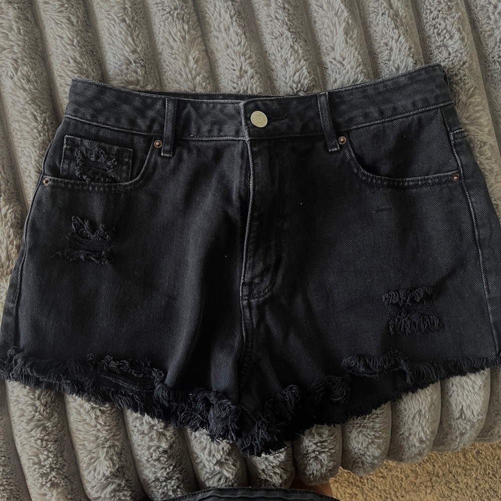 Pacsun high rise festival Jean shorts